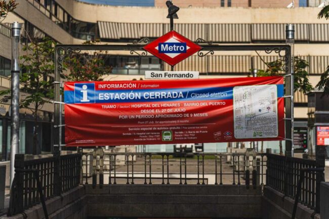 La Comunidad de Madrid ha invertido un total de 120 millones en la línea 7B de Metro