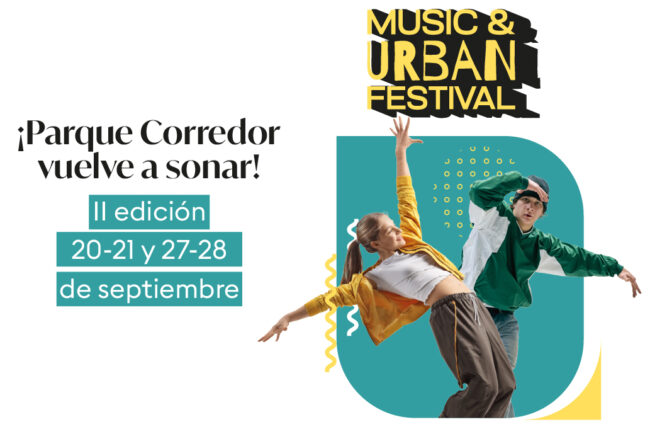 Music Urban Fest regresa a Parque Corredor para celebrar la cultura urbana en Torrejón de Ardoz