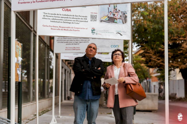 San Fernando de Henares celebra el Día de las Naciones Unidas con la inauguración de la exposición fotográfica ‘Sanfer es Solidario’
