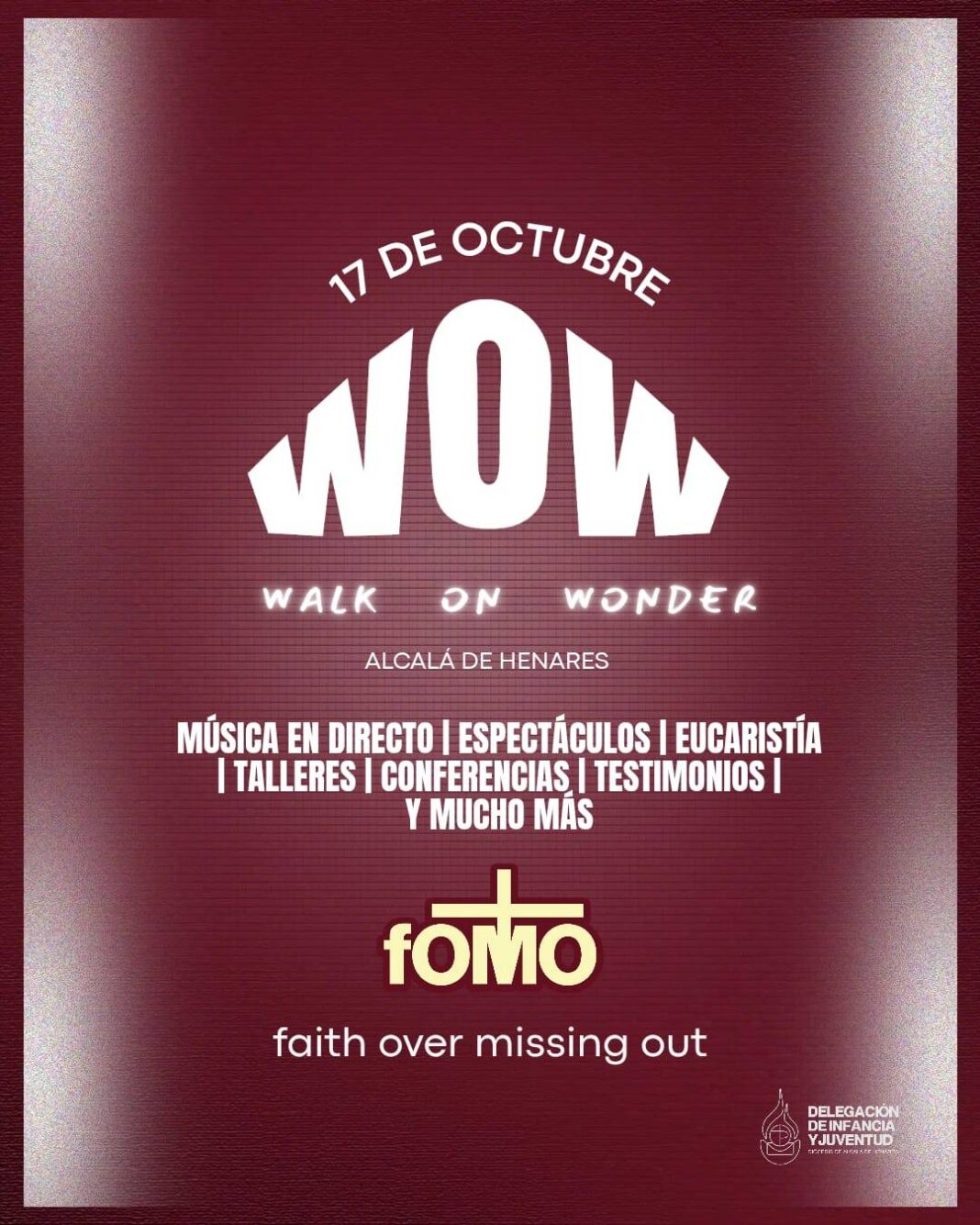 La Diócesis de Alcalá invita a los jóvenes de San Fernando al festival WOW - imagen 1
