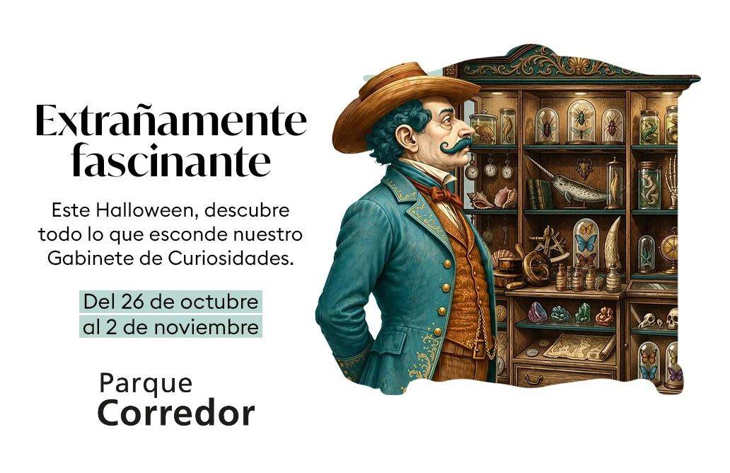 Parque Corredor celebra Halloween con un Gabinete de Curiosidades y más de 2.000 premios - imagen 1